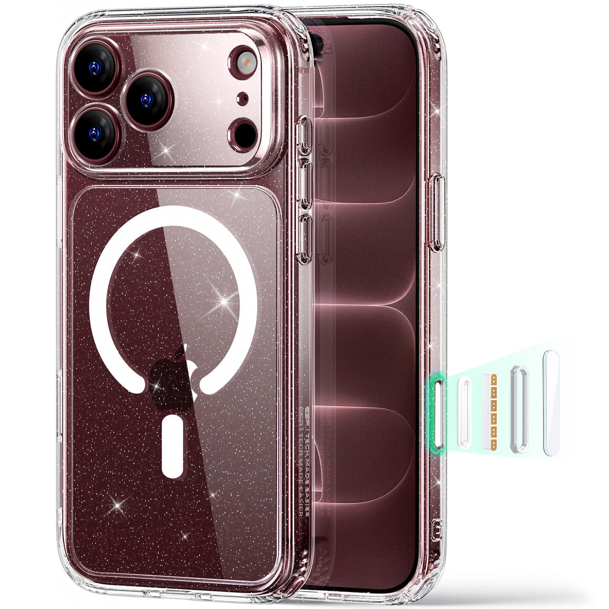 ESR Classic Hybrid for iPhone 16 Case, Clear