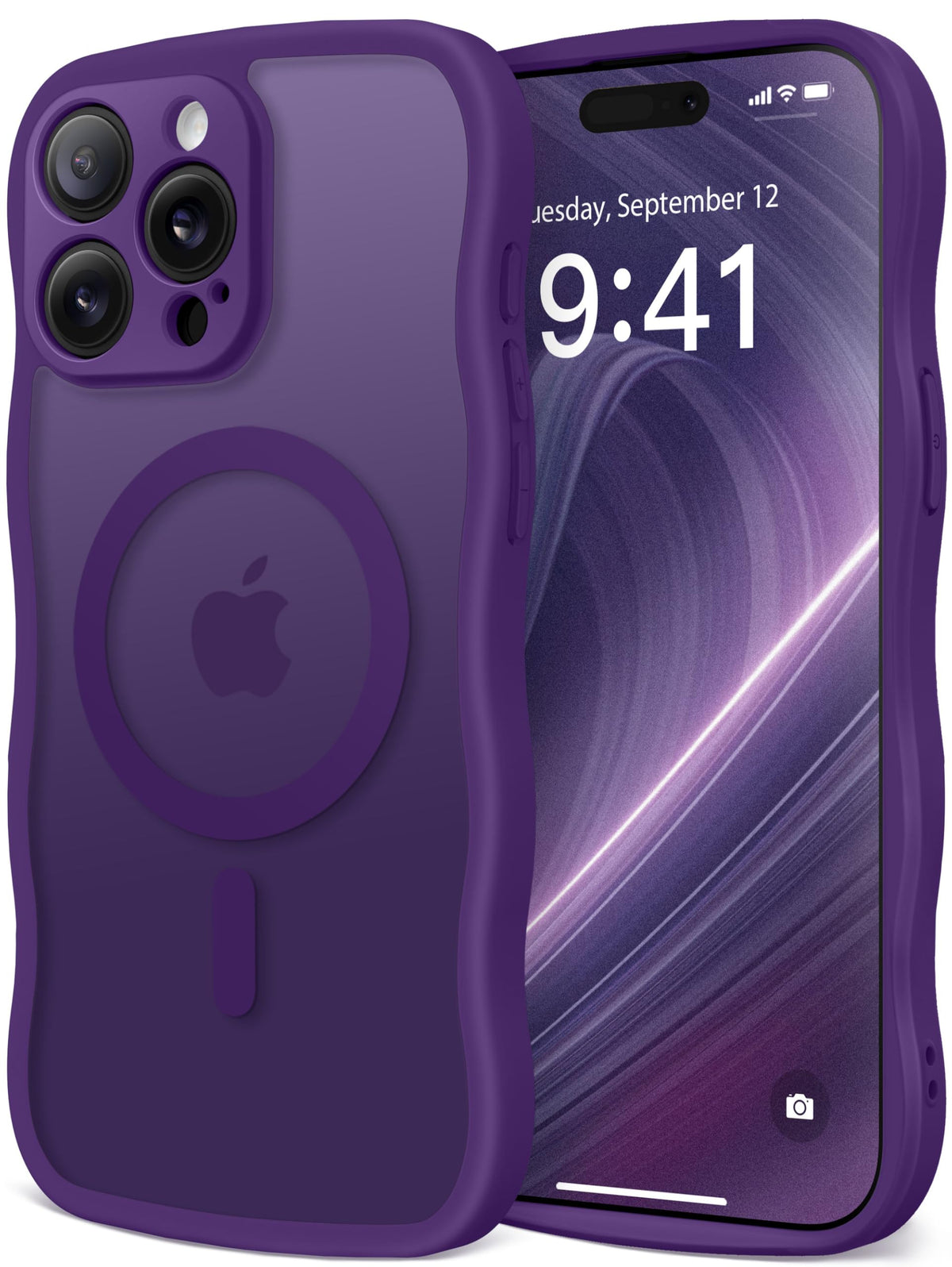 CAPRARO for iPhone 16 Pro Case for Women, Compatible with MagSafe