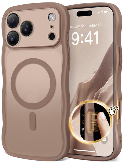 CAPRARO for iPhone 16 Pro Max Case for Women Compatible with MagSafe